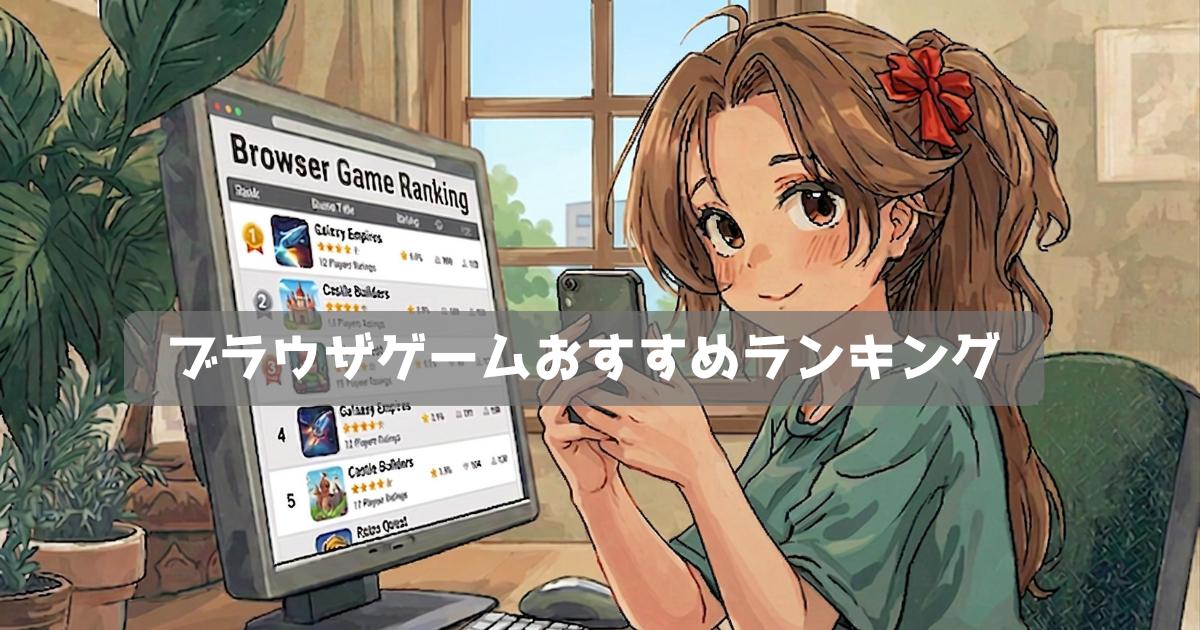 スマホで遊べる無料ブラウザゲームおすすめランキング｜登録不要の名作ゲーム