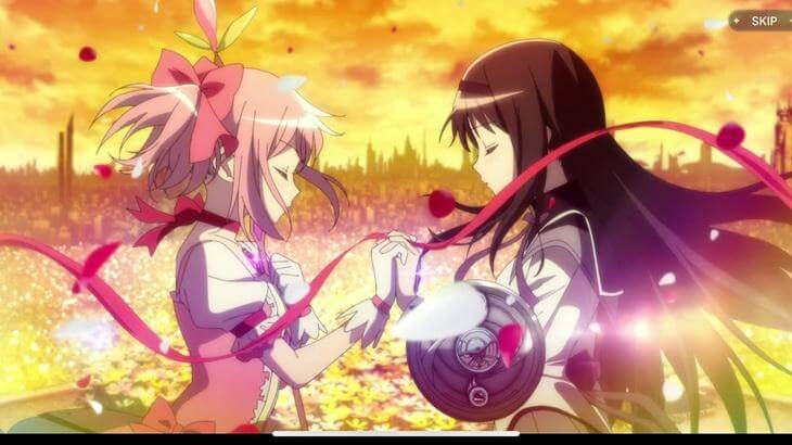 魔法少女まどかマギカ Magia Exedraのゲーム内ムービー画像