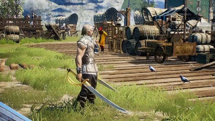 トラハの拠点にいるキャラクター画像