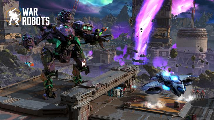 WarRobotsのタイトル画面