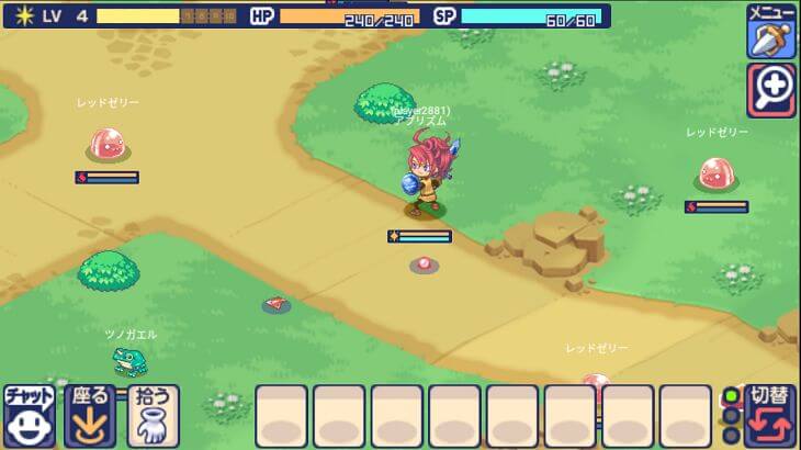 チョコットランドSPのバトル画像