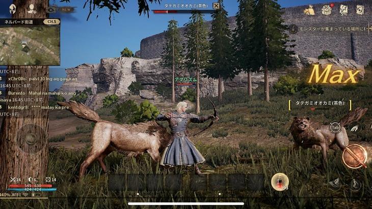 NIGHTCROWSナイトクロウの攻撃アクション