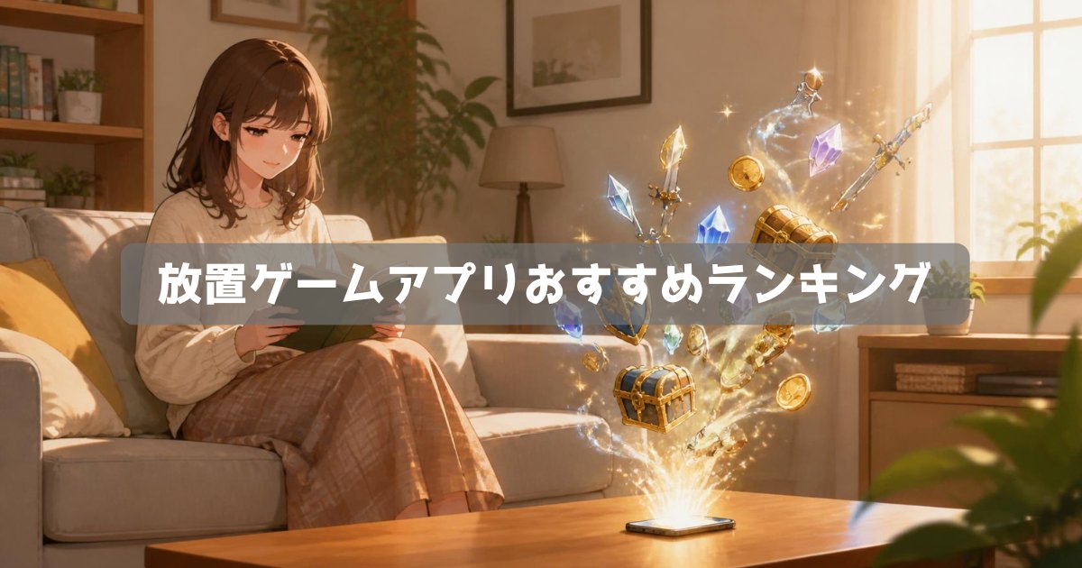 放置ゲームおすすめランキング｜手軽に育成できる無料スマホアプリ