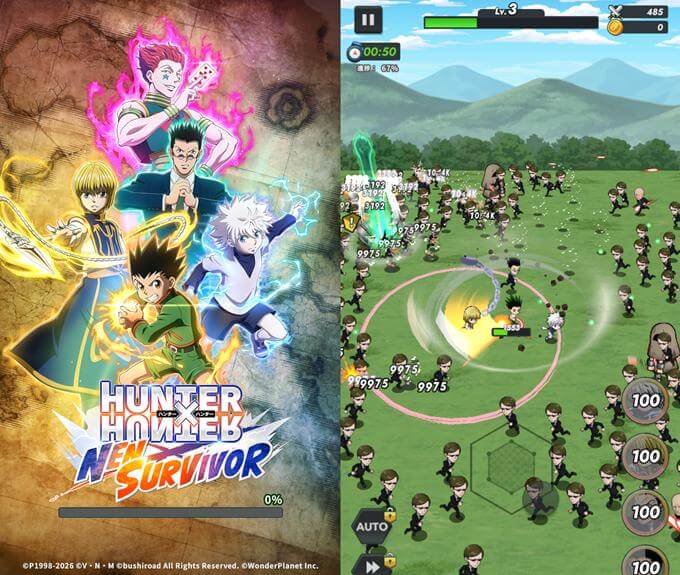 HUNTER×HUNTER NEN×SURVIVOR(ネンサバ)のタイトル画像